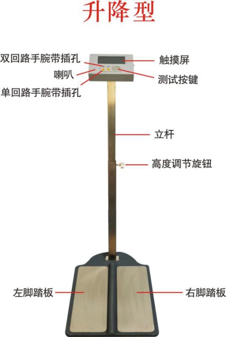 JH-001升降型數(shù)顯示式人體靜電測試儀